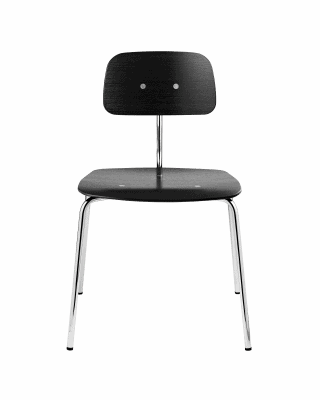 KEVI-2060-chair-black-veneer-chrome-frame